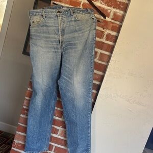 Vintage Brown Leather tag Levi’s 540